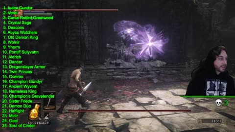 Deathless? All Bosses, Broadsword Only! (Dark Souls 3)