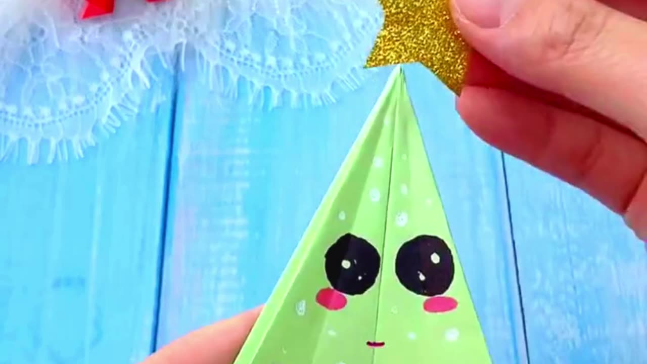 How to Make Paper Christmas Trees | Easy DIY Christmas Decoration Craft Tutorial