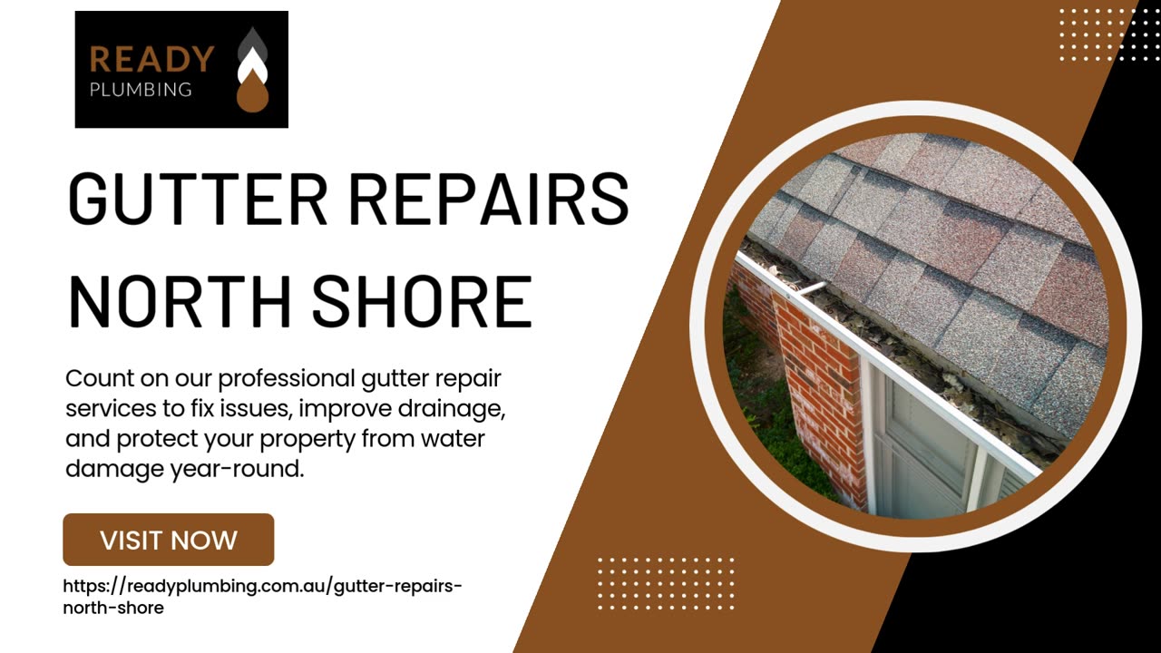 Shield Your Home from Water Damage with Expert Gutter Repairs in North Shore