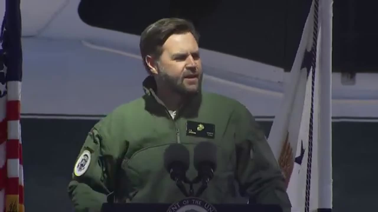 VP Vance’s speech at Marine Corps Base Quantico