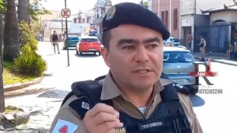 Policial dá aviso sobre motos irregulares em Minas Gerais