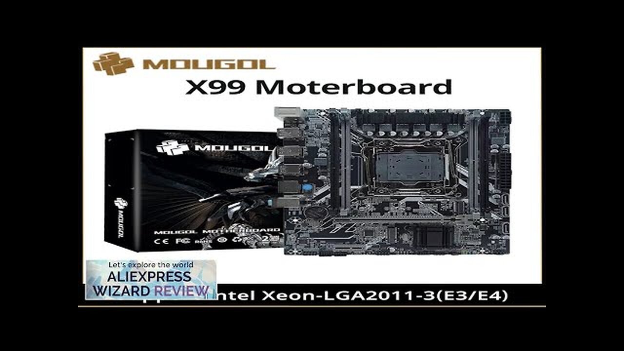 MACHINIST X99 Motherboard X99 PR9 Support LGA 2011-3 Intel Xeon E5 V3&V4 Review