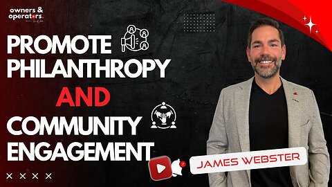 promote philanthropy and community engagement