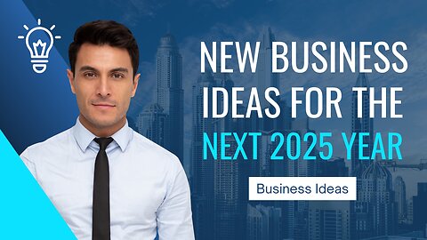 New business ideas 2025