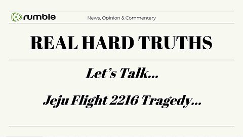 The Jeju Flight 2216 Tragedy - LIVE - 1/2/25