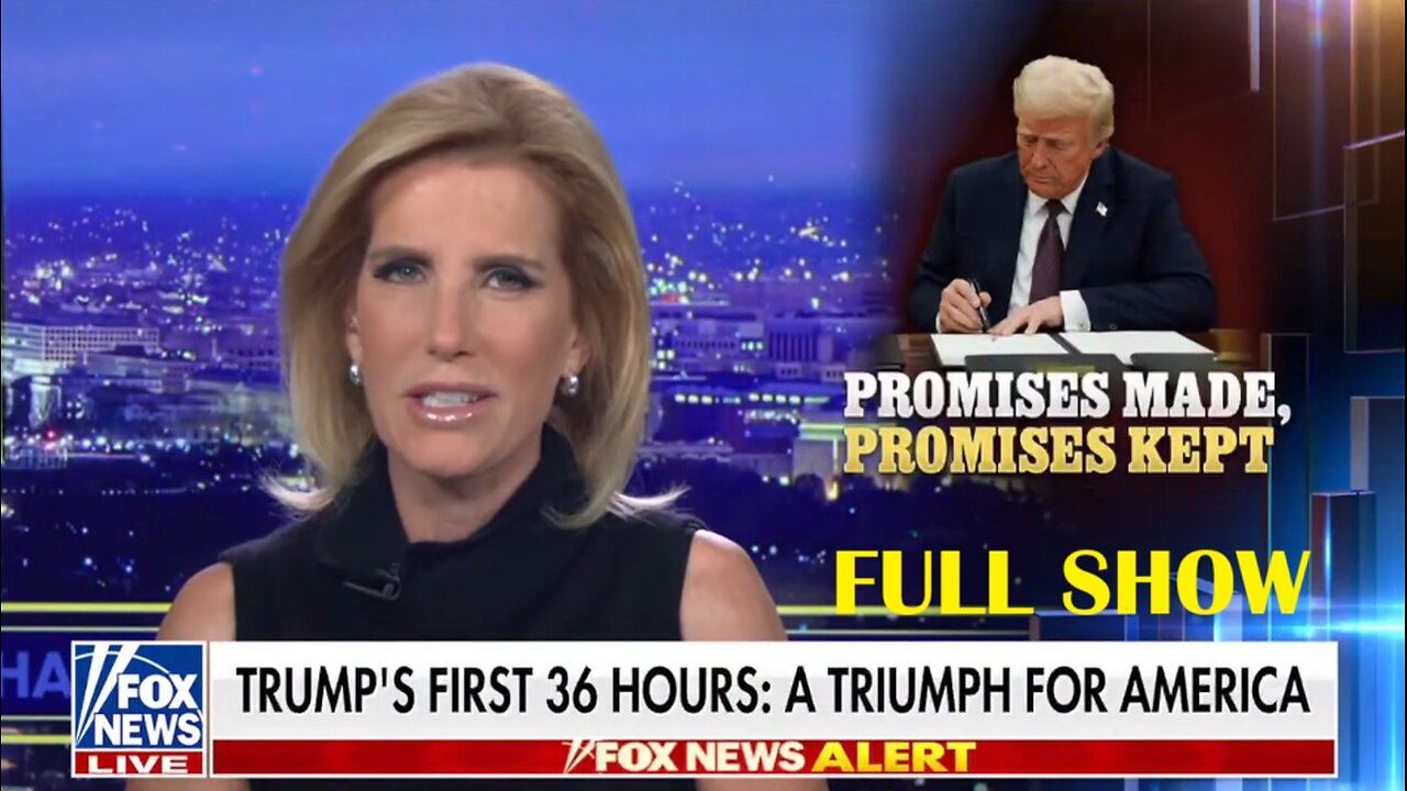 The Ingraham Angle 1/21/25 | Fox Breaking News January 21, 2025