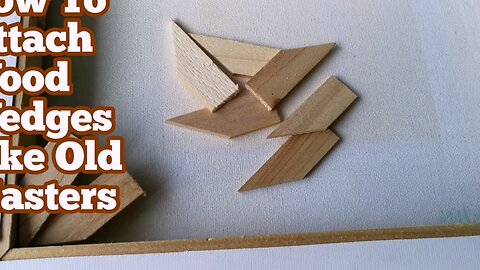 Attach Wood Wedges Like Old Masters And Stretch Your Saggy Painting Canvas