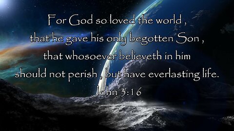 Bible Teaching: 1John (Love no the World)