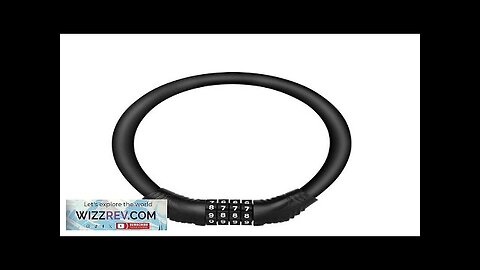 4 Digit Password Cable Lock Anti Theft Combination For Bicycle Motorcycle Scooter Review