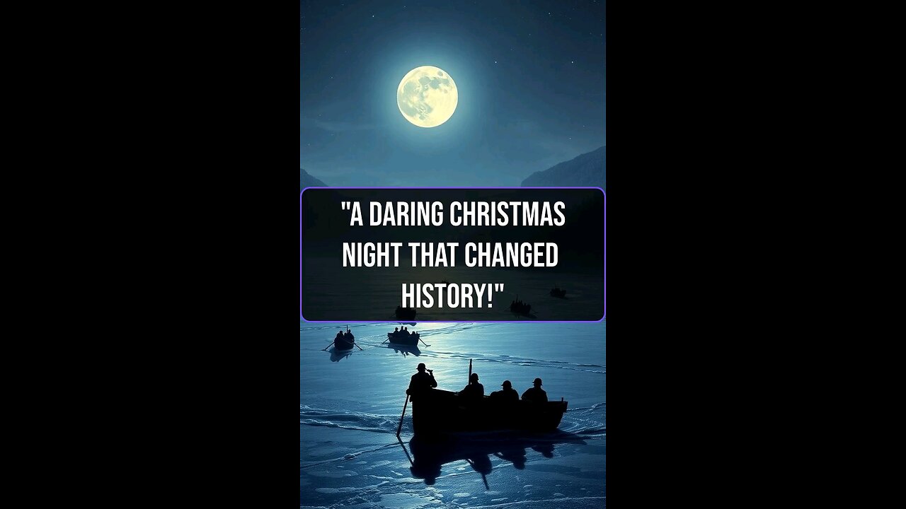 George Washington's Daring Christmas Night Crossing""πΊπ²
