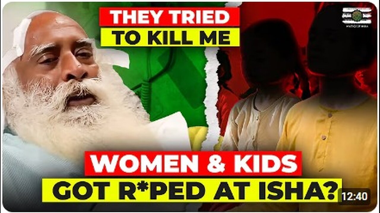 FINALLY! Sadhguru Breaks Silence On All Allegations Against Him