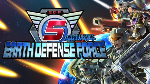 CO-OP Madness! Killing bugs in Earth Defense Force 5! (With JFlintMedia)