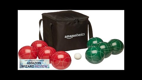 Amazon Basics Bocce Ball Outdoor Yard Games Set with Soft Carrying Case Review