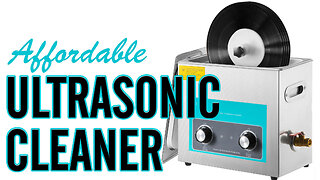 Watch This Review Of The Vevor Ultrasonic Vinyl Record Cleaner!