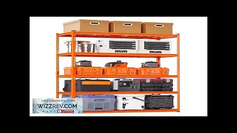 Storage Shelves 5 Tier Adjustable Heavy Duty Garage Shelving Units 2500 lbs Review