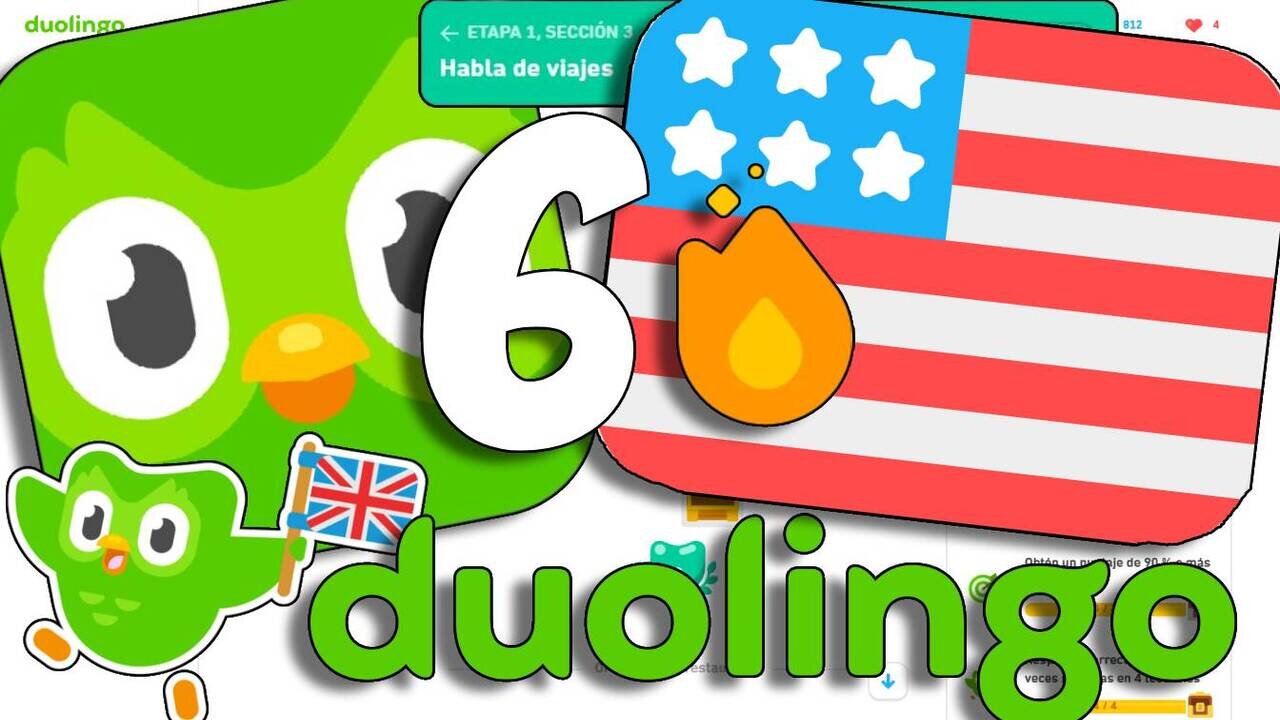 Duolingo Inglés, Habla de viajes ETAPA 1 SECCIÓN 3 finalizado