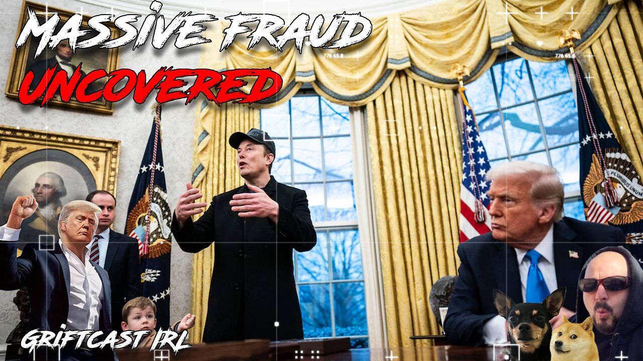 Trump and Musk are Uncovering Massive Wasteful spending and GAZA isn't going away Griftcast IRL