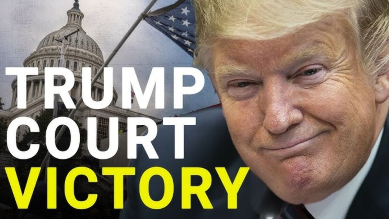 Trump Gets Another Blockbuster Court Victory - Democrats Are Devastated