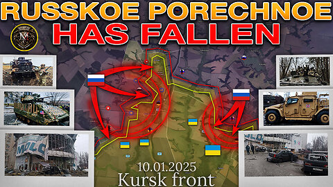 Cold War II❄️Ukrainian Defense Collapses⚠️Heavy Fighting Across Frontline⚔️MilitarySummary 2025.1.10