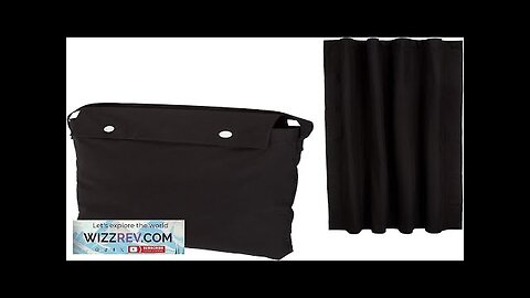 Amazon Basics Portable Blackout Curtain Shade with Suction Cups 50" x 78" Review