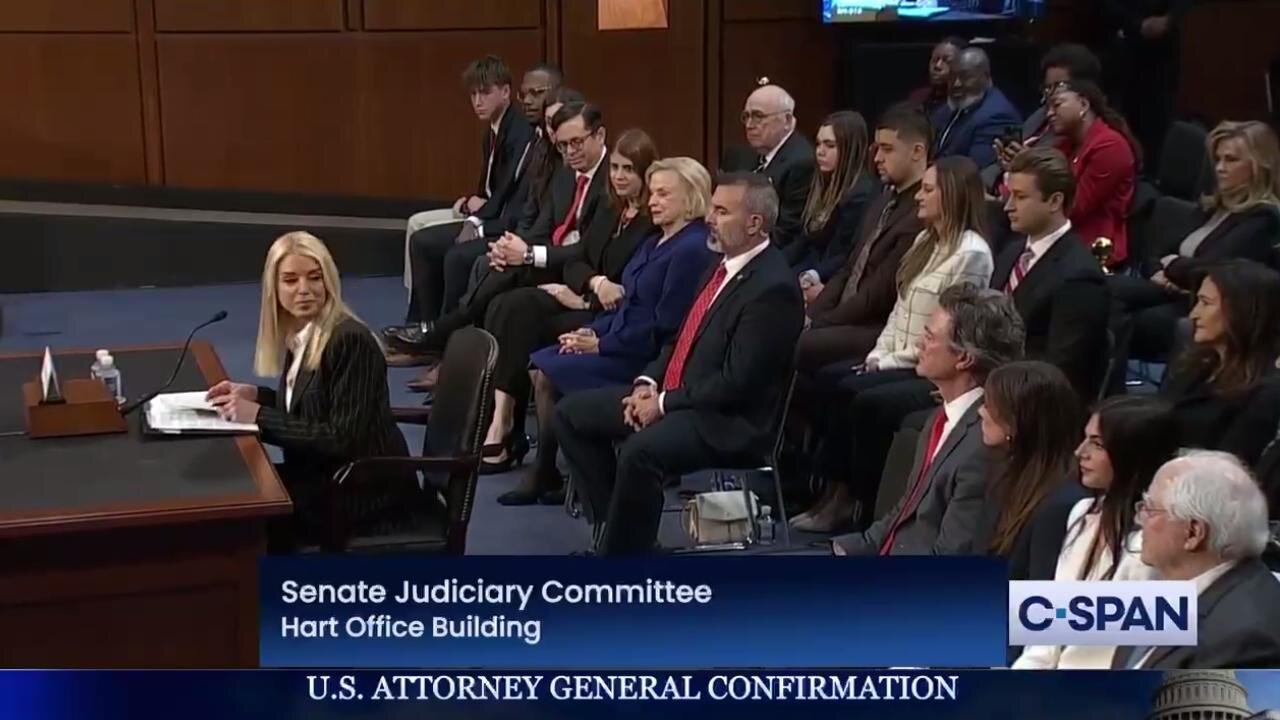 President Trump's Pick Pam Boni for Attorney General's Opening Statement