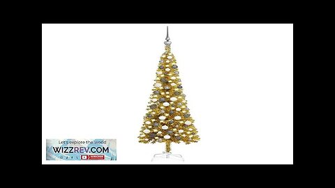 1.5m Artificial Christmas Tree with 150 LEDs Easy Assembly Christmas Tree Review