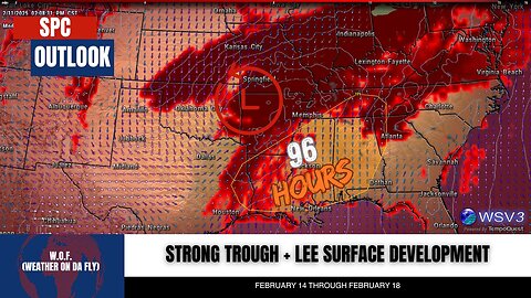 🚨 Feb 14-18: Severe Storm Risks for Southeast & Gulf Coast!