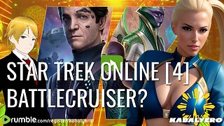 🔴 Star Trek Online [4] Getting The Battlecruiser 🎮 A One Hour Livestream