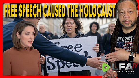 CBS HOST SAYS FREE SPEECH CAUSED THE HOLOCAUST | CULTURE WARS 2.17.25 2PM