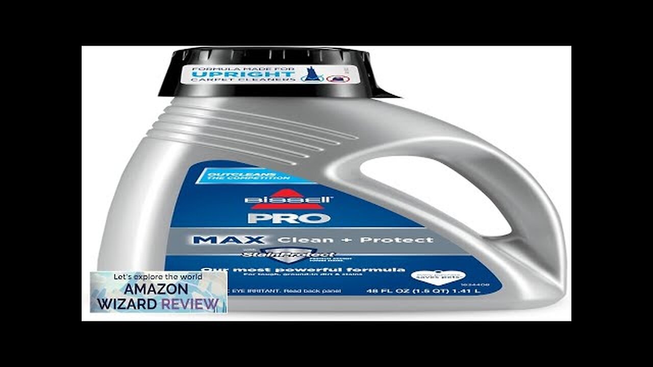 Bissell 78H63 Deep Clean Pro 4X Deep Cleaning Concentrated Carpet Shampoo 48 Review