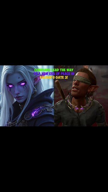 Gondians Lead the Way to a New Era of Peace in Baldur's Gate 3!