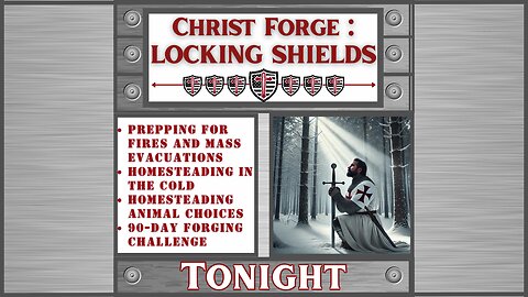 CHRIST FORGE: LOCKING SHIELDS