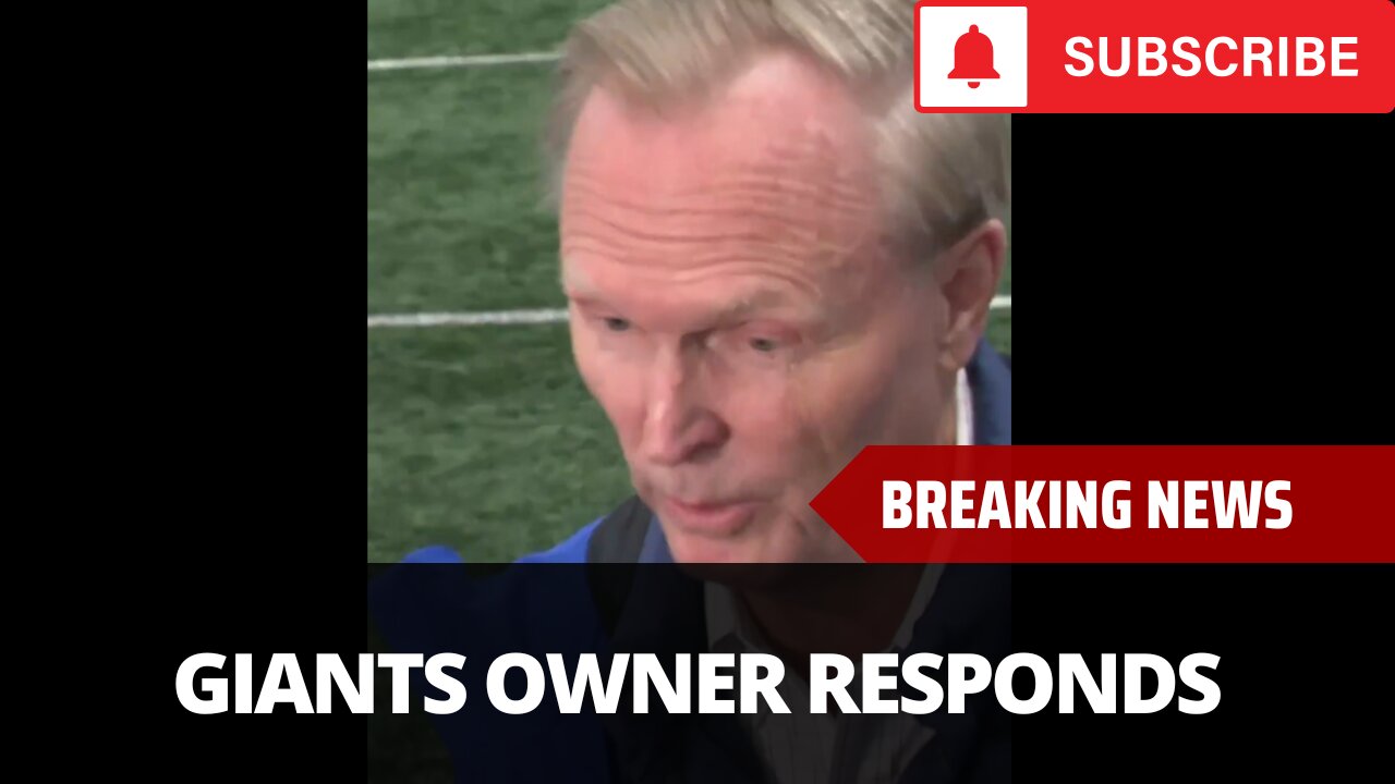 Giants Owner Reacts To Barkley Troll