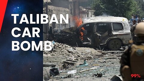 Taliban Car Bomb Attack on NATO Base