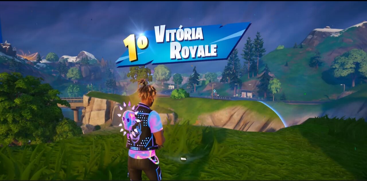 Jogando Fortnite