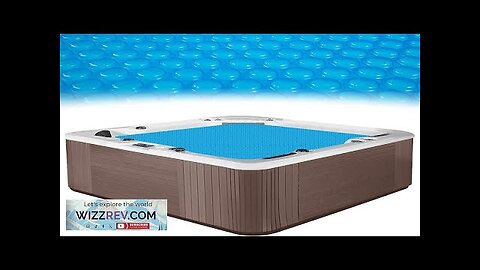 Spa and Hot Tub Cover- 16-mil Hot Tub Thermal Blanket- Square Hot Review