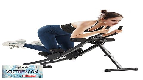 AB Workout Machine Equipment Home Gym Core Abdominal Trainers Dual-track Review