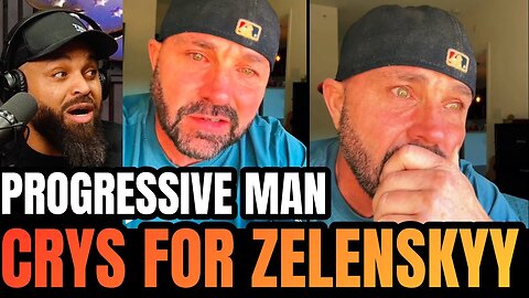 Progressive VAGINA of a Man BREAKS DOWN in TEARS OVER Trump THROWING Zelenskyy OUT White House!