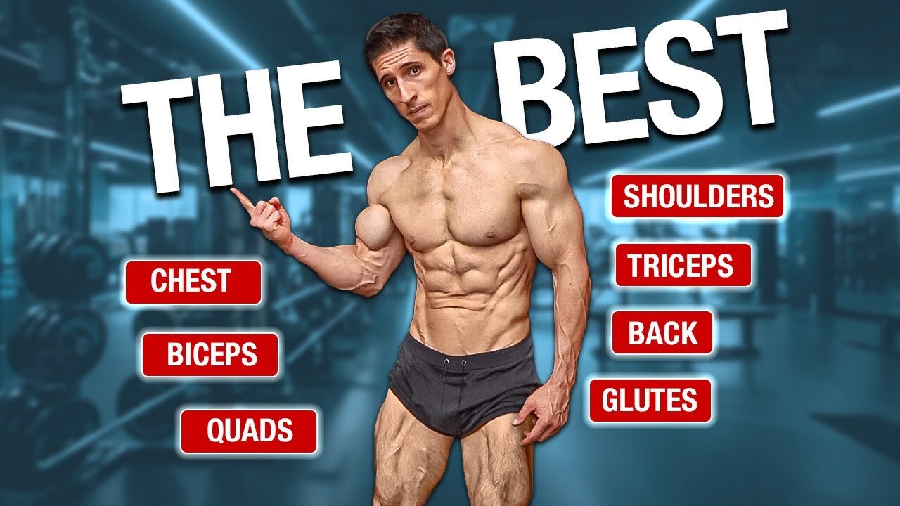 💪The ONLY Exercises You Need to Be Jacked (EVERY MUSCLE!) ✅