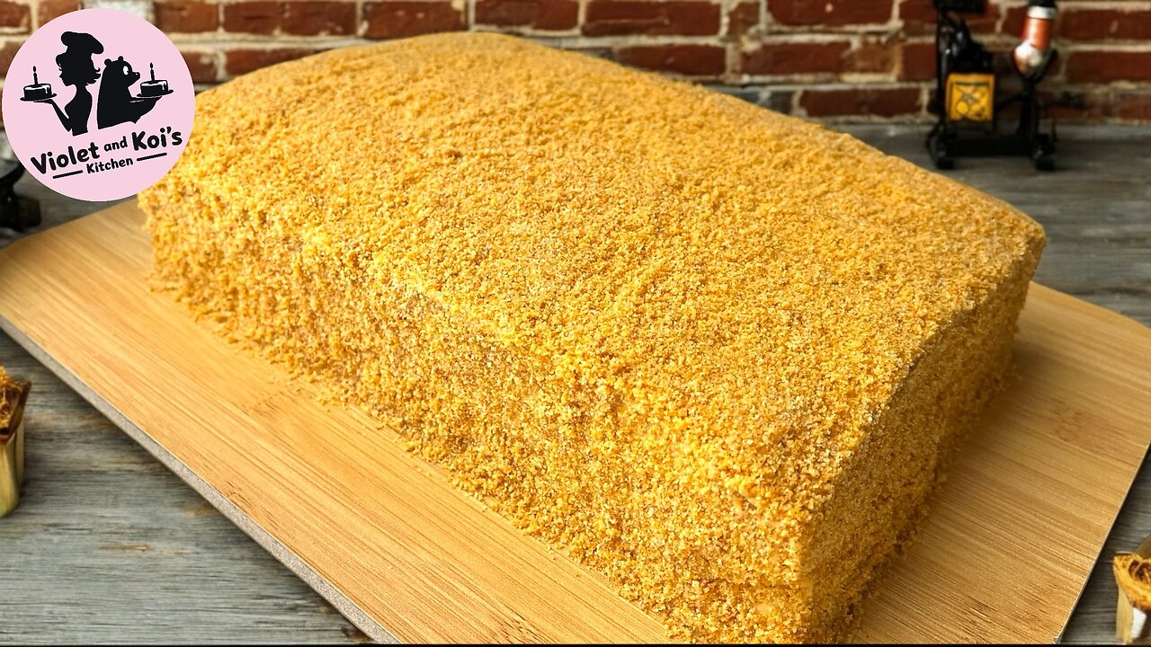 Guests will eat this cake QUICKLY /The Secret to Perfect Honey Cake 🍯🐝