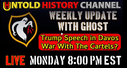 Ghost | We Will Discuss Trump's Speech to Davos & Potential Conflict With Cartels