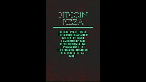 Bitcoin Pizza