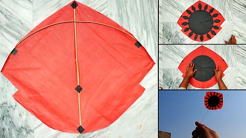 Handmade Sharla Kite - Easy DIY & Test Flight