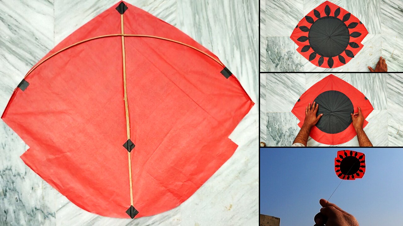 Handmade Sharla Kite - Easy DIY & Test Flight