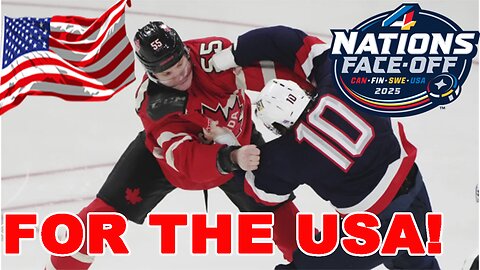 4 Nations Face-Off GOES BAD for Canada after BOOING US National Anthem! Players start MASSIVE BRAWL!