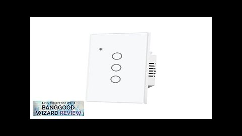 MoesHouse Tuya Smart WiFi Light Switch US Plug 1/2/3/4 Gang Glass Touch Review