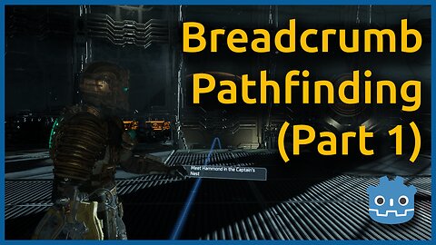 Breadcrumb Pathfinding Part 1 (Drawing the Line) #deadspace #pathfinding #godot #tutorial #gamedev