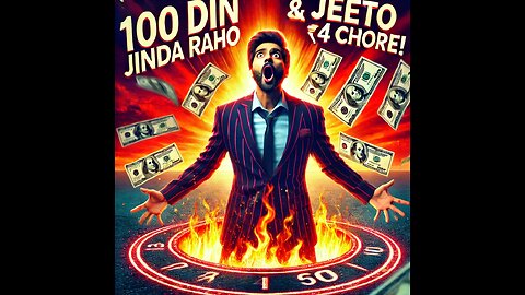 Es Circle Me 100 Din Jinda Raho Aur Jeeto ₹4,00,00,000