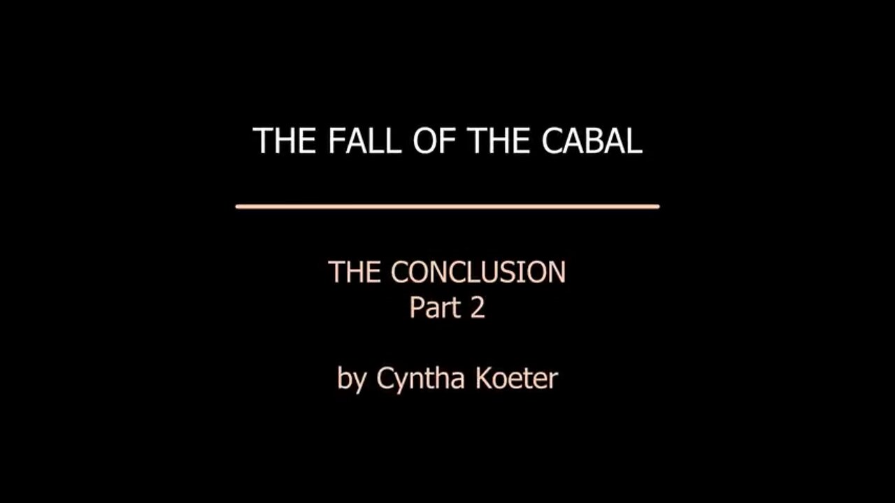 陰謀集團垮台的結論 - 第 2 部分: 軍工複合體 The Conclusion to the Fall of the Cabal - Part 2: The Military Industrial Complex