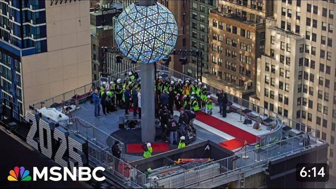 Countdown to 2025- Final preparations underway in Times Square